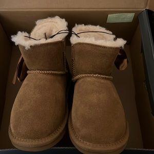 Girls Pawz Genuine Suede boots